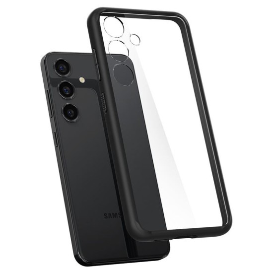 Husa Spigen Ultra Hybrid compatibila cu Samsung Galaxy S24 Matte Black (Spigen, S24) by www.silkase.ro Husa Spigen Ultra Hybrid compatibila cu Samsung Galaxy S24 Matte Black (S24, ACS07352) by www.silkase.ro