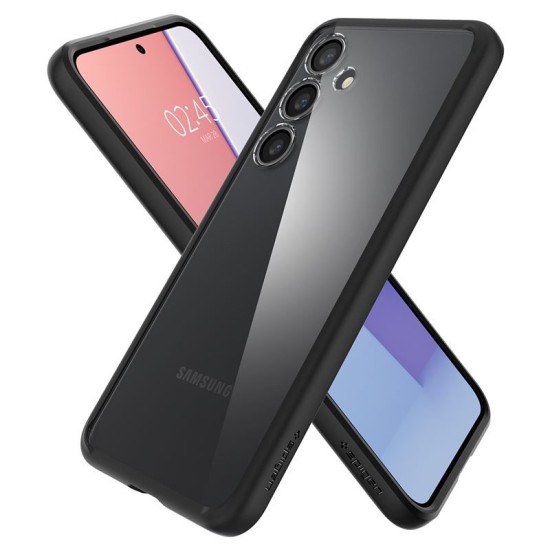 Husa Spigen Ultra Hybrid compatibila cu Samsung Galaxy S24 Matte Black (Spigen, S24) by www.silkase.ro Husa Spigen Ultra Hybrid compatibila cu Samsung Galaxy S24 Matte Black (S24, ACS07352) by www.silkase.ro