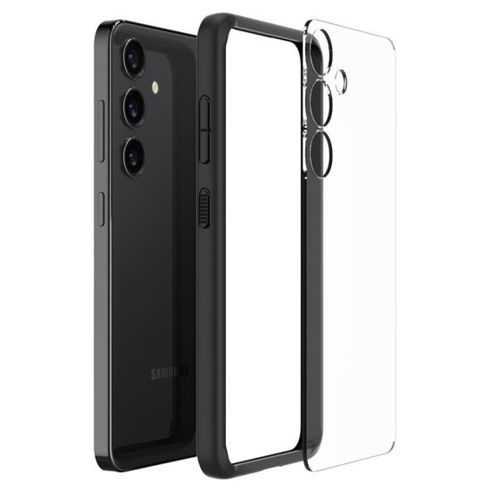 Husa Spigen Ultra Hybrid compatibila cu Samsung Galaxy S24 Matte Black (Spigen, S24) by www.silkase.ro Husa Spigen Ultra Hybrid compatibila cu Samsung Galaxy S24 Matte Black (S24, ACS07352) by www.silkase.ro