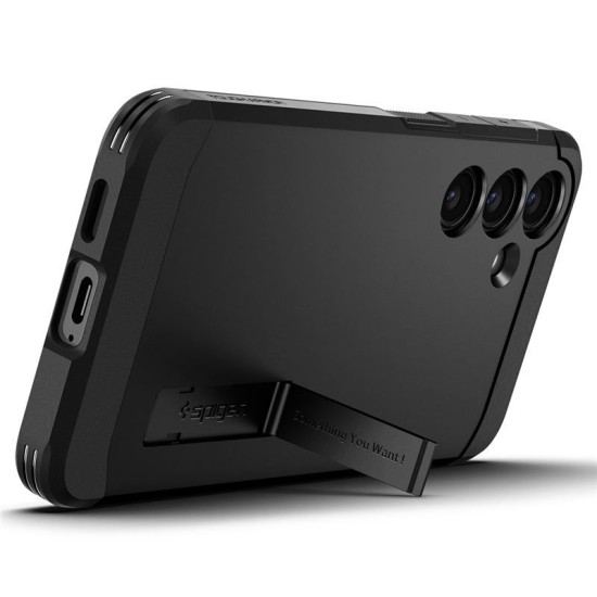 Husa de protectie ultra-rezistenta Spigen Tough Armor pentru Samsung Galaxy S24, neagra (Spigen, Ingredi) by www.silkase.ro Husa de protectie ultra-rezistenta Spigen Tough Armor pentru Samsung Galaxy S24, neagra (S24, ACS07355) by www.silkase.ro