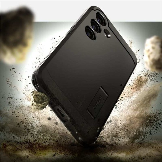 Husa de protectie ultra-rezistenta Spigen Tough Armor pentru Samsung Galaxy S24, neagra (Spigen, Ingredi) by www.silkase.ro Husa de protectie ultra-rezistenta Spigen Tough Armor pentru Samsung Galaxy S24, neagra (S24, ACS07355) by www.silkase.ro