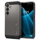 Husa Spigen Tough Armor compatibila cu Samsung Galaxy S24 Gunmetal (Spigen, S24) by www.silkase.ro Husa Spigen Tough Armor compatibila cu Samsung Galaxy S24 Gunmetal (S24, ACS07356) by www.silkase.ro