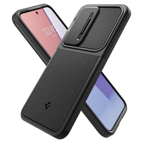 Husa Spigen Optik Armor compatibila cu Samsung Galaxy S24 Black (Spigen, S24) by www.silkase.ro Husa Spigen Optik Armor compatibila cu Samsung Galaxy S24 Black (S24, ACS07363) by www.silkase.ro