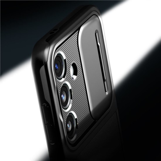 Husa Spigen Optik Armor compatibila cu Samsung Galaxy S24 Black (Spigen, S24) by www.silkase.ro Husa Spigen Optik Armor compatibila cu Samsung Galaxy S24 Black (S24, ACS07363) by www.silkase.ro