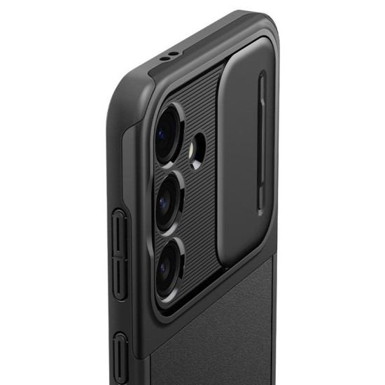 Husa Spigen Optik Armor compatibila cu Samsung Galaxy S24 Black (Spigen, S24) by www.silkase.ro Husa Spigen Optik Armor compatibila cu Samsung Galaxy S24 Black (S24, ACS07363) by www.silkase.ro