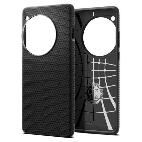 Husa Spigen Liquid Air, pentru OnePlus 12, negru mat (Spigen, Telefoane OnePlus) by www.silkase.ro Husa Spigen Liquid Air, pentru OnePlus 12, negru mat (Telefoane OnePlus, ACS07375) by www.silkase.ro