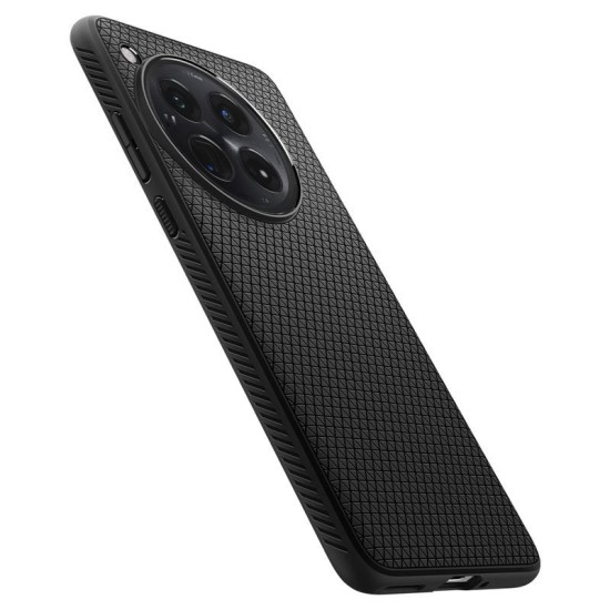 Husa Spigen Liquid Air, pentru OnePlus 12, negru mat (Spigen, Telefoane OnePlus) by www.silkase.ro Husa Spigen Liquid Air, pentru OnePlus 12, negru mat (Telefoane OnePlus, ACS07375) by www.silkase.ro