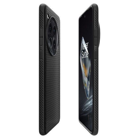 Husa Spigen Liquid Air, pentru OnePlus 12, negru mat (Spigen, Telefoane OnePlus) by www.silkase.ro Husa Spigen Liquid Air, pentru OnePlus 12, negru mat (Telefoane OnePlus, ACS07375) by www.silkase.ro