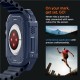 Husa Spigen Rugged Armor compatibila cu Apple Watch Ultra/Ultra 2 49mm Navy Blue (Spigen, Ingredi) by www.silkase.ro Husa Spigen Rugged Armor compatibila cu Apple Watch Ultra/Ultra 2 49mm Navy Blue (Ingredi, ACS07382) by www.silkase.ro