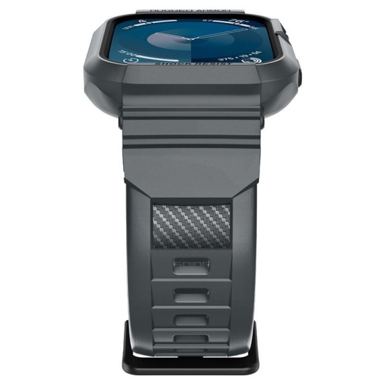 Husa Spigen Rugged Armor Pro compatibila cu Apple Watch 4/5/6/7/8/9/SE 44/45mm Dark Grey (Spigen, Ingredi) by www.silkase.ro Husa Spigen Rugged Armor Pro compatibila cu Apple Watch 4/5/6/7/8/9/SE 44/45mm Dark Grey (Ingredi, ACS07387) by www.silkase.ro