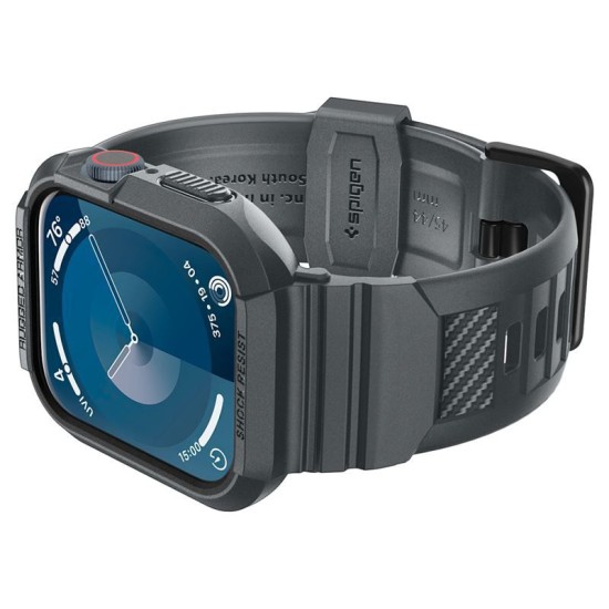 Husa Spigen Rugged Armor Pro compatibila cu Apple Watch 4/5/6/7/8/9/SE 44/45mm Dark Grey (Spigen, Ingredi) by www.silkase.ro Husa Spigen Rugged Armor Pro compatibila cu Apple Watch 4/5/6/7/8/9/SE 44/45mm Dark Grey (Ingredi, ACS07387) by www.silkase.ro