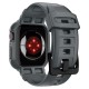 Husa Spigen Rugged Armor Pro compatibila cu Apple Watch 4/5/6/7/8/9/SE 44/45mm Dark Grey (Spigen, Ingredi) by www.silkase.ro Husa Spigen Rugged Armor Pro compatibila cu Apple Watch 4/5/6/7/8/9/SE 44/45mm Dark Grey (Ingredi, ACS07387) by www.silkase.ro