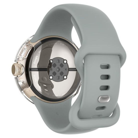 SPIGEN Husă Ultra Subțire Thin Fit Google Pixel Watch 3/2/1 (41mm - 1.2 inch), Transparentă (Google, ACS07391) by www.silkase.ro