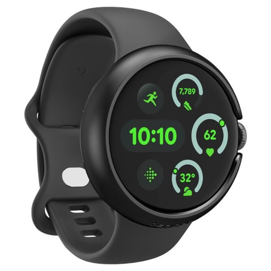 Husa Spigen Thin Fit pentru Google Pixel Watch 3/2/1, 41mm, negru (Spigen, Google) by www.silkase.ro SPIGEN Husă Ultra Subțire Thin Fit Google Pixel Watch 3/2/1 (41mm - 1.2 inch), Negru (Google, ACS07392) by www.silkase.ro