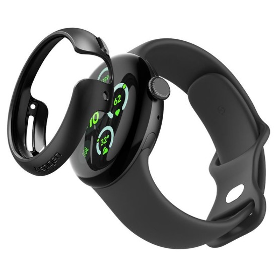 Husa Spigen Thin Fit pentru Google Pixel Watch 3/2/1, 41mm, negru (Spigen, Google) by www.silkase.ro SPIGEN Husă Ultra Subțire Thin Fit Google Pixel Watch 3/2/1 (41mm - 1.2 inch), Negru (Google, ACS07392) by www.silkase.ro
