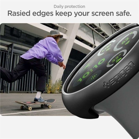 Husa Spigen Thin Fit pentru Google Pixel Watch 3/2/1, 41mm, negru (Spigen, Google) by www.silkase.ro SPIGEN Husă Ultra Subțire Thin Fit Google Pixel Watch 3/2/1 (41mm - 1.2 inch), Negru (Google, ACS07392) by www.silkase.ro