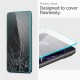 Set 2 folii sticla cu sistem de montare Case friendly Spigen ALM Glass FC compatibil cu Google Pixel 8 Pro Black (Ingredi, AGL07395) by www.silkase.ro