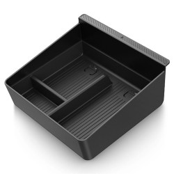 Organizator inferior consola Spigen pentru Tesla Model 3 2024, negru