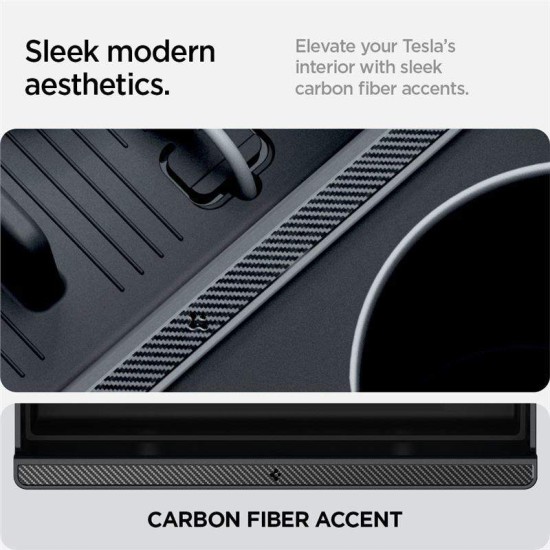 Organizator inferior consola Spigen pentru Tesla Model 3 2024, negru (Spigen, Ingredi) by www.silkase.ro Organizator inferior consola Spigen pentru Tesla Model 3 2024, negru (Accesorii auto, ACP07407) by www.silkase.ro