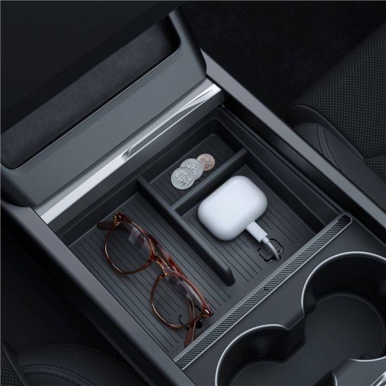 Organizator inferior consola Spigen pentru Tesla Model 3 2024, negru (Spigen, Ingredi) by www.silkase.ro Organizator inferior consola Spigen pentru Tesla Model 3 2024, negru (Accesorii auto, ACP07407) by www.silkase.ro