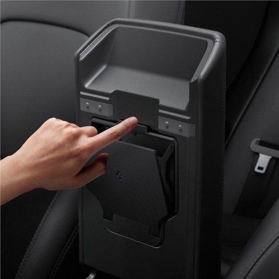 Cutie depozitare ascunsa pentru consola centrala Spigen pentru Tesla Model 3 2024 (Spigen, Ingredi) by www.silkase.ro Cutie depozitare ascunsa pentru consola centrala Spigen pentru Tesla Model 3 2024 (Accesorii auto, ACP07408) by www.silkase.ro
