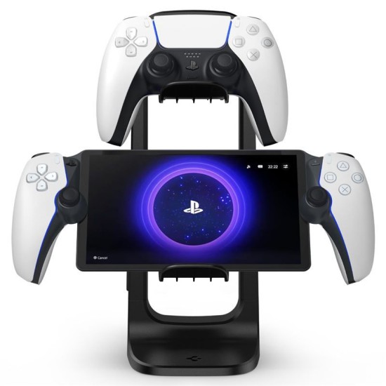 Suport universal Spigen pentru controller de jocuri si casti, negru (Spigen, Ingredi) by www.silkase.ro Suport universal Spigen pentru controller de jocuri si casti, negru (Ingredi, AMP07412) by www.silkase.ro