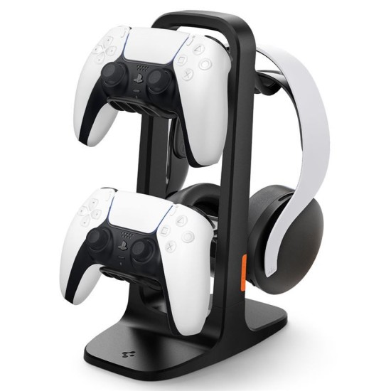 Suport universal Spigen pentru controller de jocuri si casti, negru (Spigen, Ingredi) by www.silkase.ro Suport universal Spigen pentru controller de jocuri si casti, negru (Ingredi, AMP07412) by www.silkase.ro