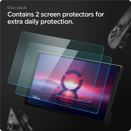 Set 2 Folii de Protectie telefon, Spigen, Sticla, Compatibil cu Lenovo Legion Go, Transparent (Spigen, Ingredi) by www.silkase.ro Set 2 Folii de Protectie telefon, Spigen, Sticla, Compatibil cu Lenovo Legion Go, Transparent (Ingredi, AGL07413) by www.silkase.ro