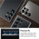 Set 2x5 protectii sticla camera foto Spigen Optik EZ FIT compatibil cu Samsung Galaxy S24 Ultra Black (Ingredi, AGL07425) by www.silkase.ro