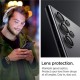 Set 2x5 protectii sticla camera foto Spigen Optik EZ FIT compatibil cu Samsung Galaxy S24 Ultra Black (Ingredi, AGL07425) by www.silkase.ro