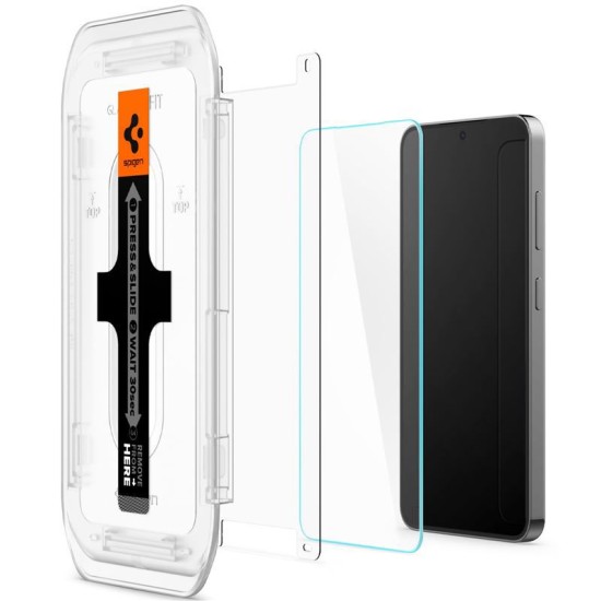 Set 2 folii sticla cu sistem de montare Case friendly Spigen GLAStR EZ FIT compatibil cu Samsung Galaxy S24 Plus / S25 Plus (Spigen, Ingredi) by www.silkase.ro Set 2 folii sticla cu sistem de montare Case friendly Spigen GLAStR EZ FIT compatibil cu Samsung Galaxy S24 Plus / S25 Plus (Ingredi, AGL07432) by www.silkase.ro