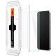 Set 2 folii sticla cu sistem de montare Case friendly Spigen GLAStR EZ FIT compatibil cu Samsung Galaxy S24 / S25 (Ingredi, AGL07440) by www.silkase.ro