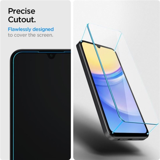 Set 2 folii Spigen Glass tR Slim pentru Samsung Galaxy A25 5G/Galaxy A15/Galaxy A15 5G (Spigen, Telefoane Samsung) by www.silkase.ro Set 2 folii Spigen Glass tR Slim pentru Samsung Galaxy A25 5G/Galaxy A15/Galaxy A15 5G (Telefoane Samsung, AGL07447) by www.silkase.ro