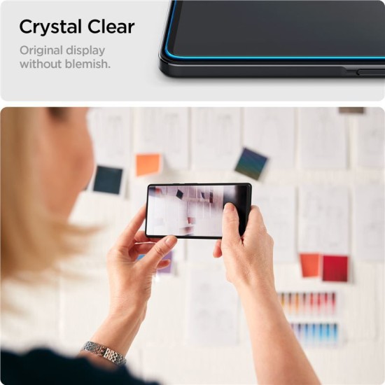 Set 2 folii Spigen Glass tR Slim pentru Samsung Galaxy A25 5G/Galaxy A15/Galaxy A15 5G (Spigen, Telefoane Samsung) by www.silkase.ro Set 2 folii Spigen Glass tR Slim pentru Samsung Galaxy A25 5G/Galaxy A15/Galaxy A15 5G (Telefoane Samsung, AGL07447) by www.silkase.ro