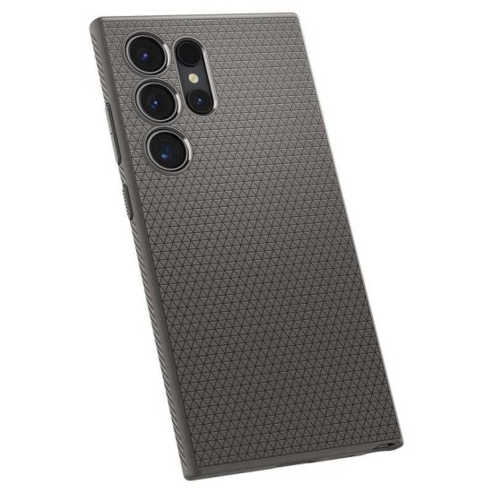 Husa Spigen Liquid Air compatibila cu Samsung Galaxy S24 Ultra Gray (Spigen, S24 Ultra) by www.silkase.ro Husa Spigen Liquid Air compatibila cu Samsung Galaxy S24 Ultra Gray (S24 Ultra, ACS07448) by www.silkase.ro