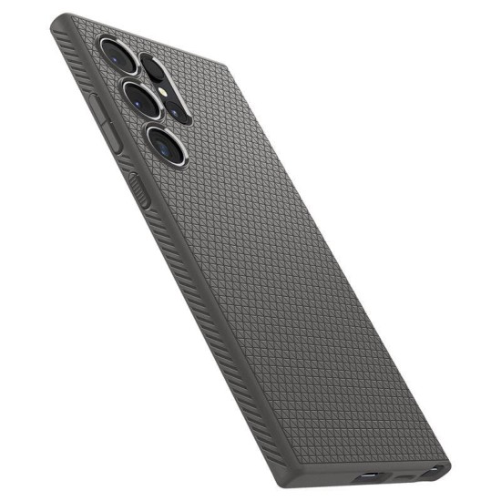 Husa Spigen Liquid Air compatibila cu Samsung Galaxy S24 Ultra Gray (Spigen, S24 Ultra) by www.silkase.ro Husa Spigen Liquid Air compatibila cu Samsung Galaxy S24 Ultra Gray (S24 Ultra, ACS07448) by www.silkase.ro