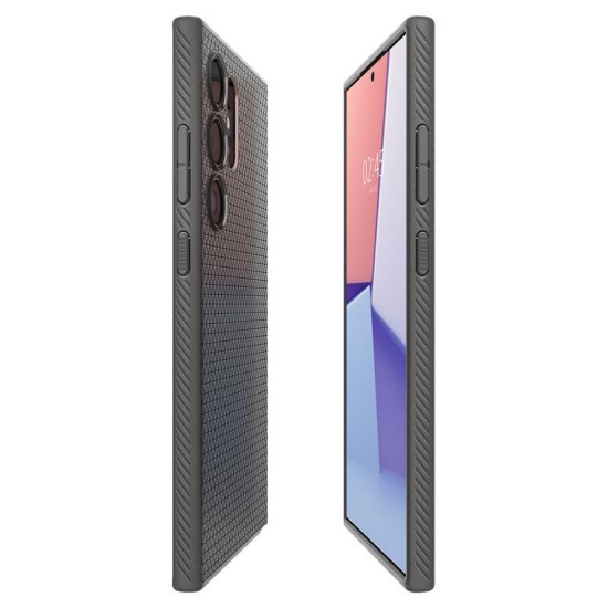 Husa Spigen Liquid Air compatibila cu Samsung Galaxy S24 Ultra Gray (Spigen, S24 Ultra) by www.silkase.ro Husa Spigen Liquid Air compatibila cu Samsung Galaxy S24 Ultra Gray (S24 Ultra, ACS07448) by www.silkase.ro