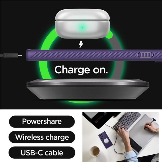 Husa Spigen Liquid Air compatibila cu Samsung Galaxy S24 Ultra Purple (Spigen, S24) by www.silkase.ro Husa Spigen Liquid Air compatibila cu Samsung Galaxy S24 Ultra Purple (S24, ACS07449) by www.silkase.ro