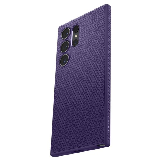Husa Spigen Liquid Air compatibila cu Samsung Galaxy S24 Ultra Purple (Spigen, S24) by www.silkase.ro Husa Spigen Liquid Air compatibila cu Samsung Galaxy S24 Ultra Purple (S24, ACS07449) by www.silkase.ro