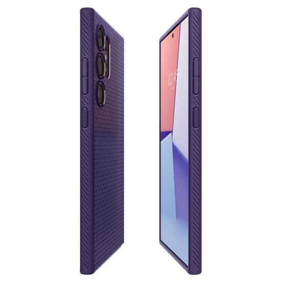Husa Spigen Liquid Air compatibila cu Samsung Galaxy S24 Ultra Purple (Spigen, S24) by www.silkase.ro Husa Spigen Liquid Air compatibila cu Samsung Galaxy S24 Ultra Purple (S24, ACS07449) by www.silkase.ro