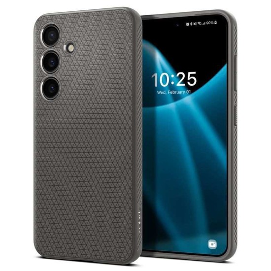 Husa pentru Samsung Galaxy S24 - Spigen Liquid Air - Granite Grey (Spigen, S24) by www.silkase.ro Husa pentru Samsung Galaxy S24 - Spigen Liquid Air - Granite Grey (S24, ACS07450) by www.silkase.ro