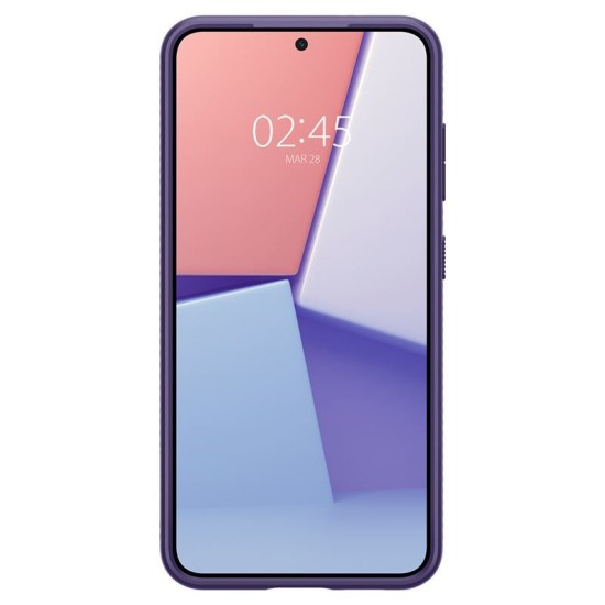 Husa Spigen Liquid Air compatibila cu Samsung Galaxy S24 Purple (S24, ACS07451) by www.silkase.ro