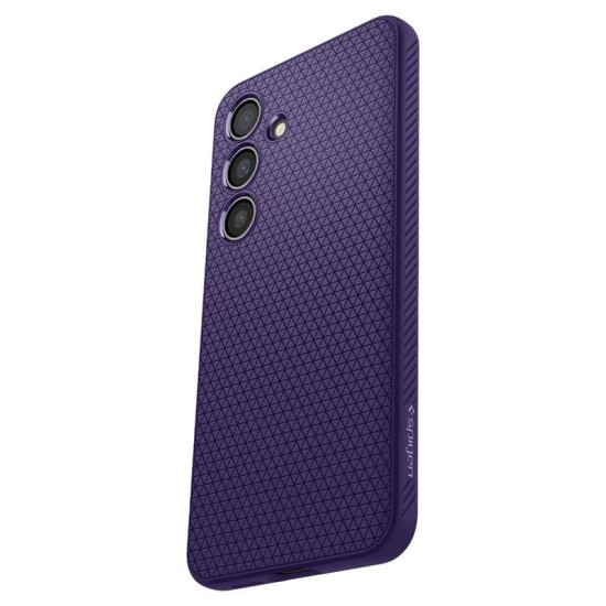 Husa Spigen Liquid Air compatibila cu Samsung Galaxy S24 Purple (S24, ACS07451) by www.silkase.ro