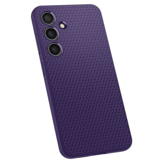 Husa Spigen Liquid Air compatibila cu Samsung Galaxy S24 Purple (S24, ACS07451) by www.silkase.ro