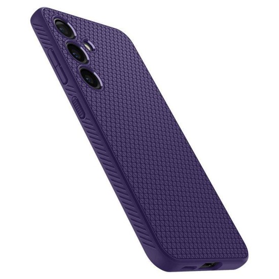 Husa Spigen Liquid Air compatibila cu Samsung Galaxy S24 Purple (S24, ACS07451) by www.silkase.ro