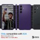 Husa Spigen Liquid Air compatibila cu Samsung Galaxy S24 Purple (S24, ACS07451) by www.silkase.ro