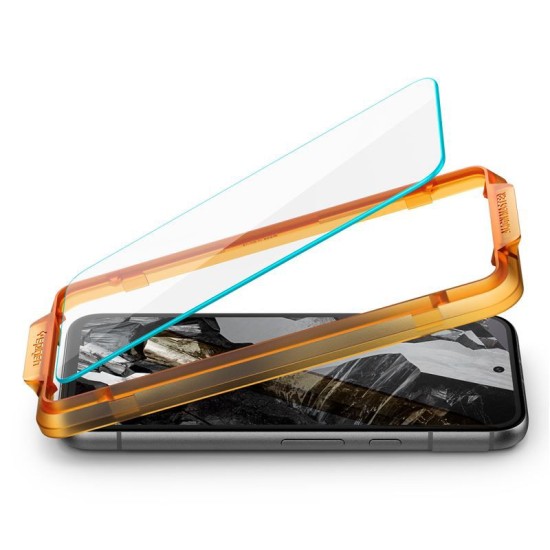 Set 2 folii de protectie Spigen Glass tR AlignMaster pentru Google Pixel 8a, transparent (Spigen, Pixel 8a) by www.silkase.ro Set 2 folii de protectie Spigen Glass tR AlignMaster pentru Google Pixel 8a, transparent (Pixel 8a, AGL07464) by www.silkase.ro