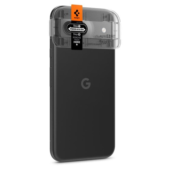 Set 2 protectii de camera Spigen Glass tR EZ Fit Optik pentru Google Pixel 8a, transparent (Pixel 8a, AGL07465) by www.silkase.ro