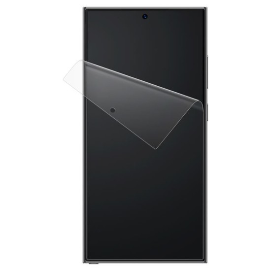 Set 2 folii protectie TPU Case friendly Spigen Neo Flex compatibil cu Samsung Galaxy S24 Ultra (Ingredi, AFL07494) by www.silkase.ro