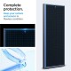 Set 2 folii de protectie cu aplicator pentru Samsung Galaxy S24 Ultra, Spigen, Transparent (Ingredi, AGL07495) by www.silkase.ro